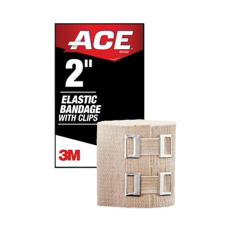 Ace Elastic Bandage with E-Z Clips, 2 x 50 207310
